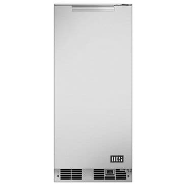 DCS 15" Outdoor Ice Maker with Right Hinge in Stainless Steel, , large