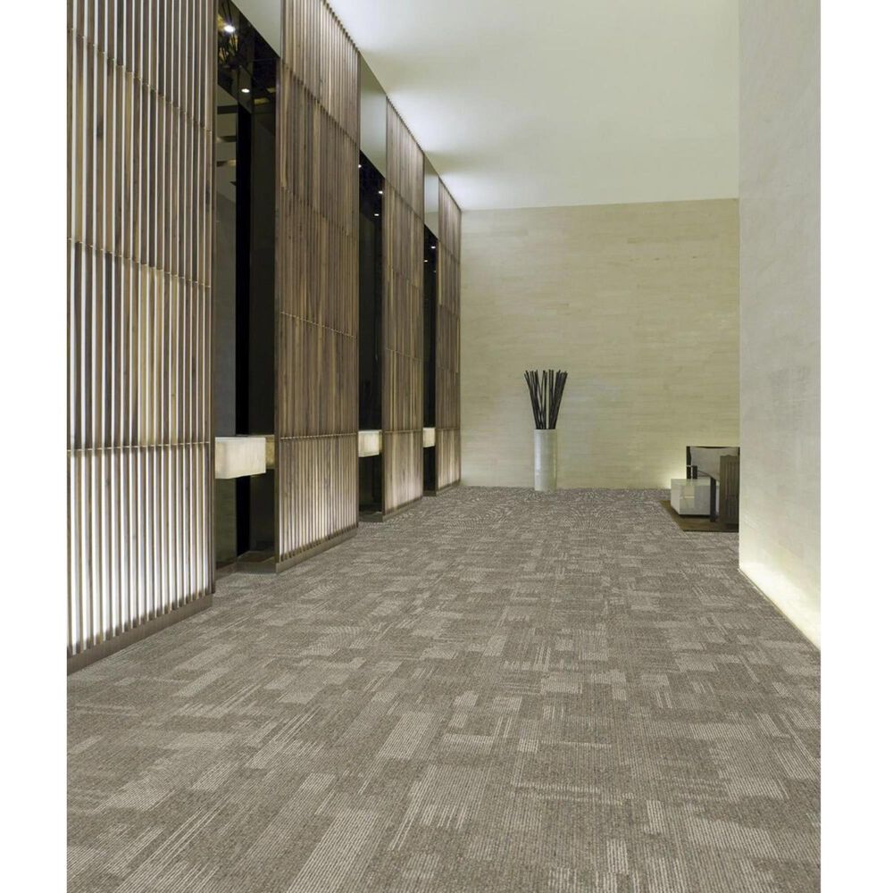 Shaw Pure Attitude 18&quot; x 36&quot; Carpet Tile in Astute, , large