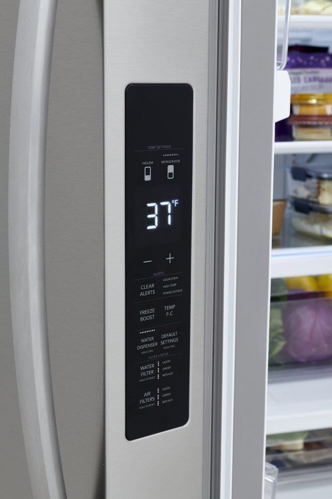 Frigidaire 28.8 Cu. Ft. Arch Handle French Door Refrigerator in Stainless Steel, , large