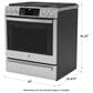 GE Profile 30" Smart Slide-In Front-Control Gas Range in Fingerprint Resistant Stainless Steel, , large