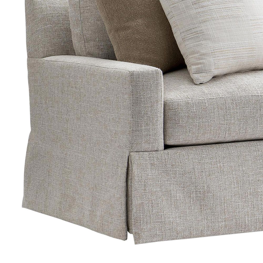 Bernhardt Sutton Stationary Sofa in Beige and Tan, , large