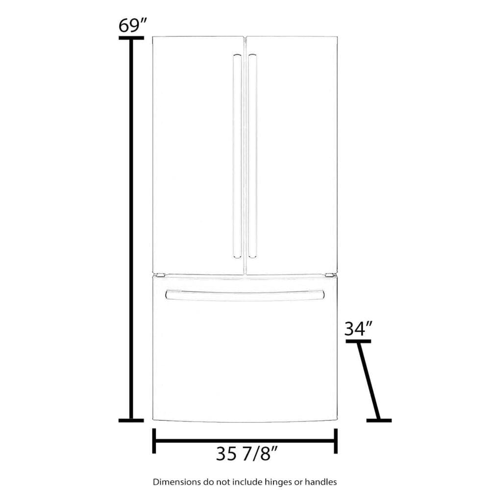 Samsung 4-Door French Door Refrigerator with Twin Cooling Plus in Stainless Steel, , large