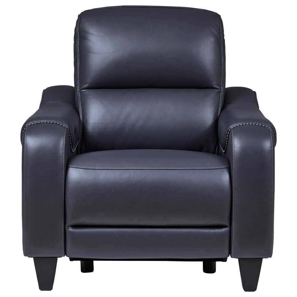 Ashley Mercomatic Power Recliner with Adjustable Headrest in Ocean, , large