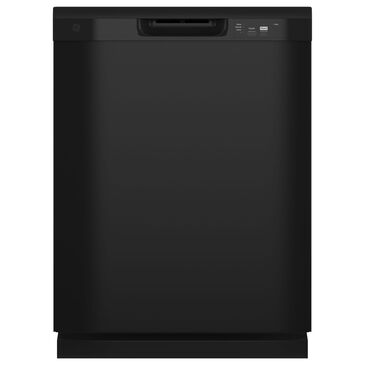 GE Appliances 24" Electronic Touch Built-In Dishwasher in Black, , large