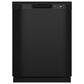 GE Appliances 24" Electronic Touch Built-In Dishwasher in Black, , large