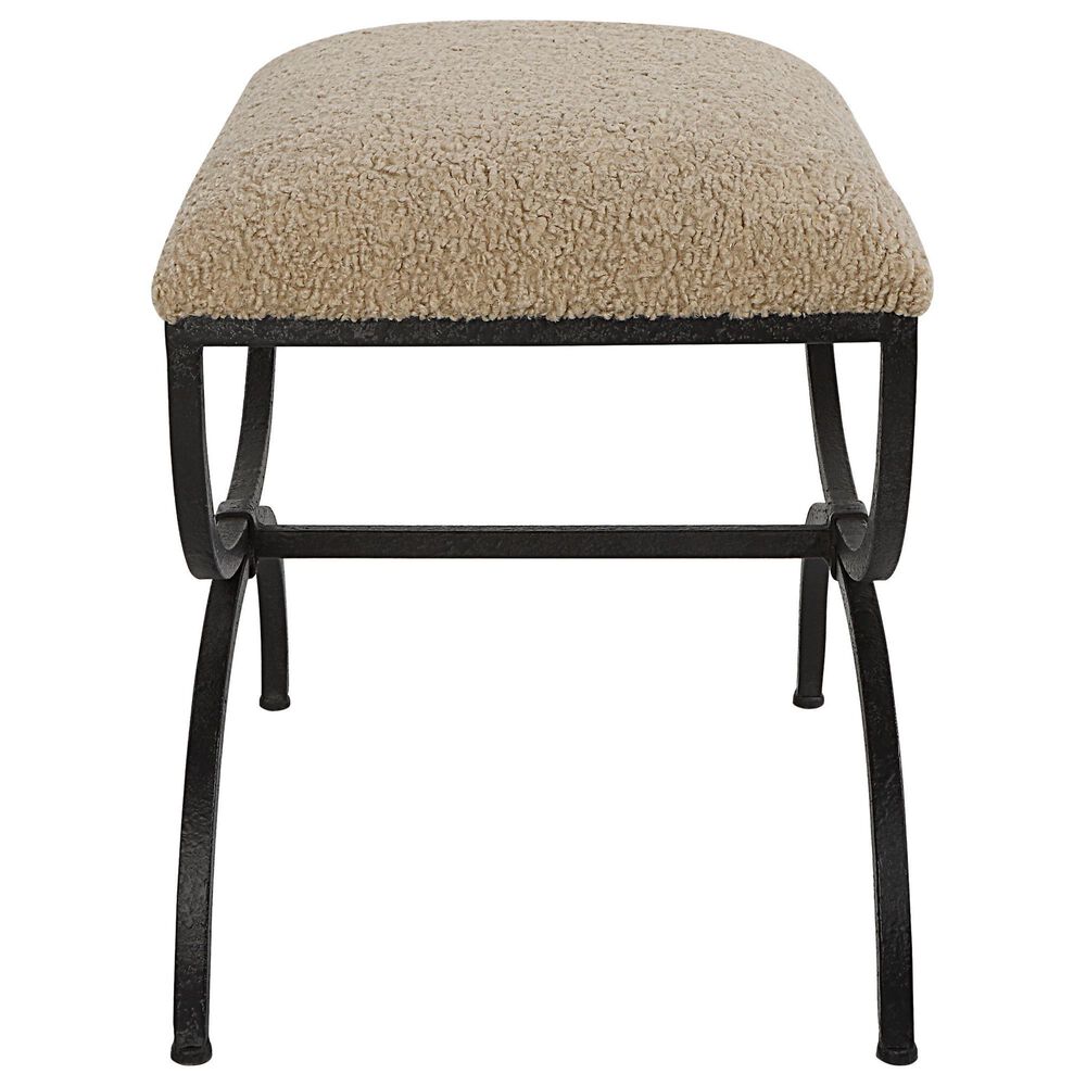 Uttermost Hacienda Small Bench in Latte, , large