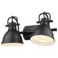 Golden Lighting Duncan 2-Light Bath Vanity in Matte Black, , large
