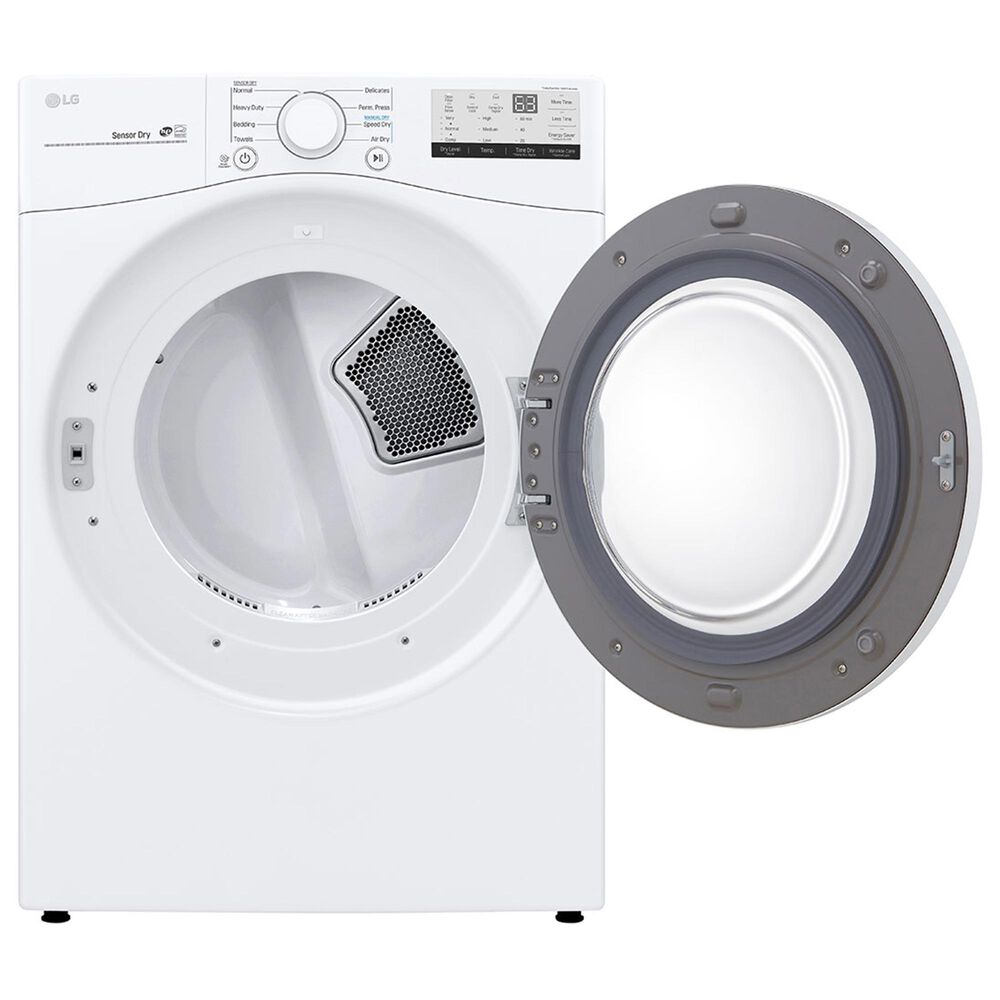 LG 7.4 Cu. Ft. Ultra Large Capacity Electric Dryer in White, , large