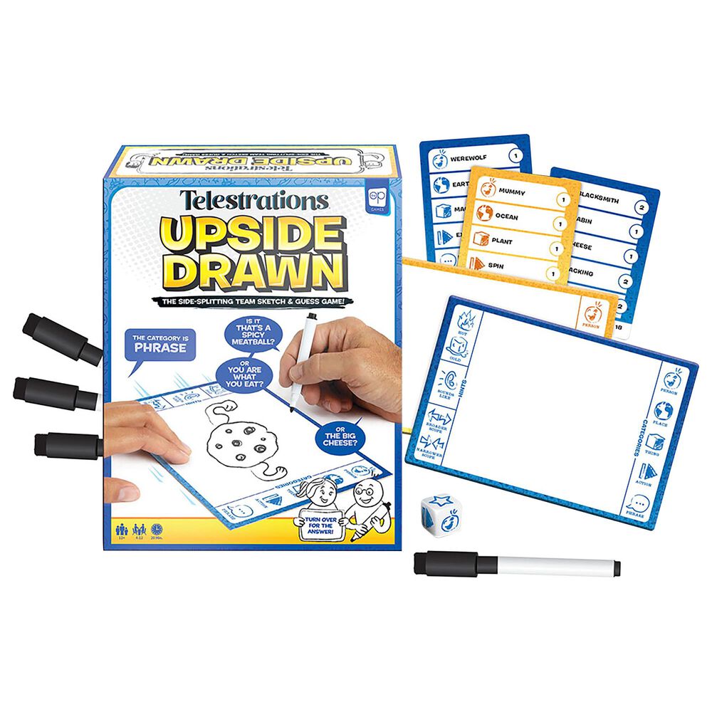 USAopoly Telestrations Upside Drawn, , large