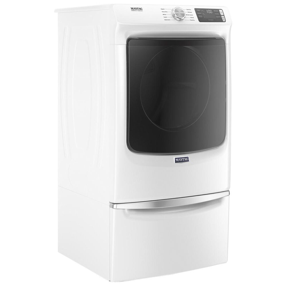 Maytag 7.3 Cu. Ft. Gas Dryer in White, , large