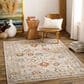 Surya Reina Light Gray, Cream, Denim, Rust, Mustard, Olive and Tan 10" x 13"11" Area Rug, , large