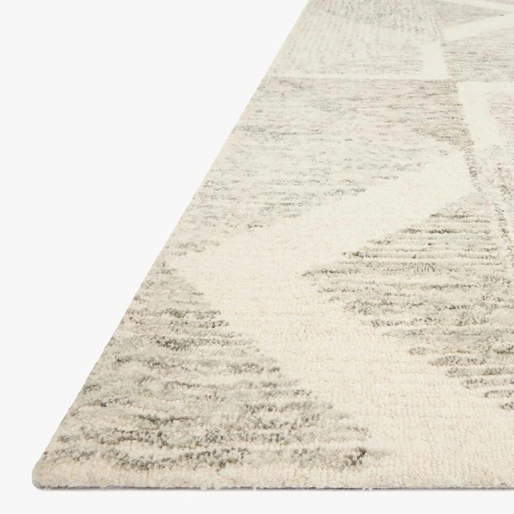 Loloi Milo MLO-06 2&#39;3&quot; x 3&#39;8&quot; Lt. Grey/Granite Area Rug, , large