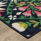 Oriental Weavers Havana HAV09 Navy and Multicolor 5"3" x 7"3" Indoor/Outdoor Area Rug, , large