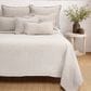 Pom Pom At Home Malibu 20" Square Throw Pillow in Oatmeal, , large