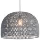Zuo Modern Paradise Ceiling Lamp in Gray, , large