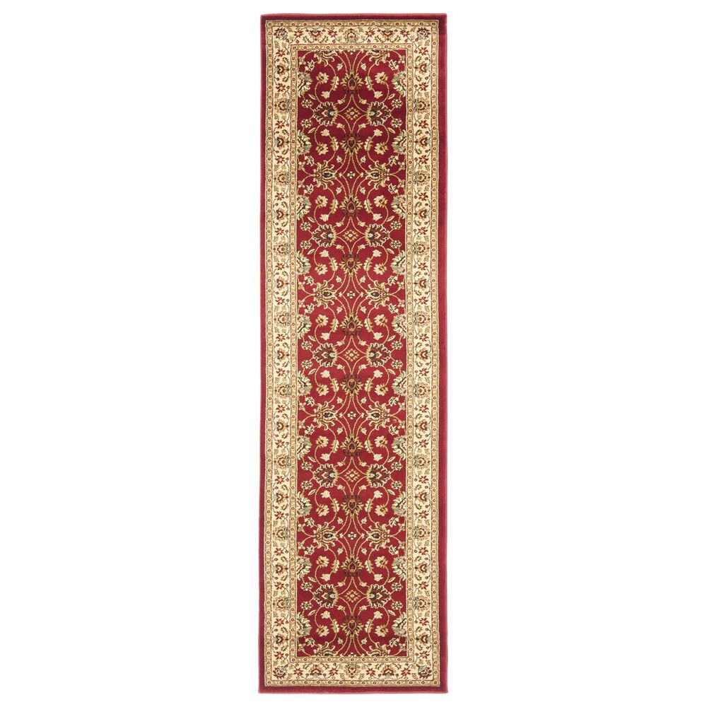 Safavieh Lyndhurst LNH553 2"3" x 8" Red and Ivory Runner, , large