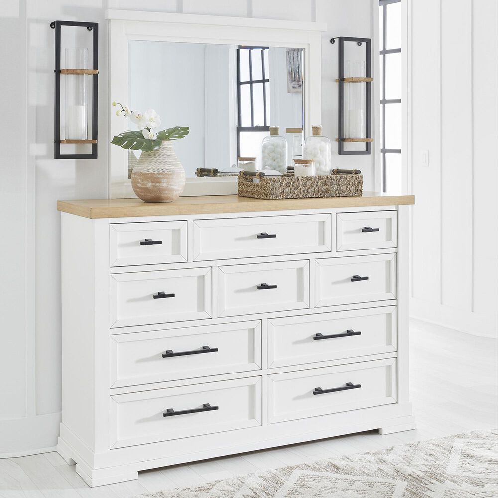 Ashley Ashbryn Dresser and Mirror, , large