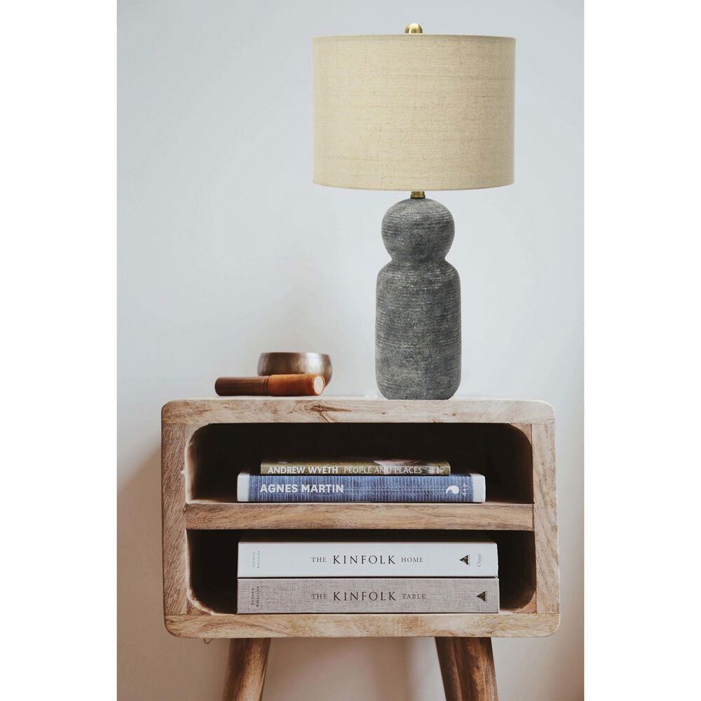 Creative Coop Everett Desk Lamp in Grey, , large