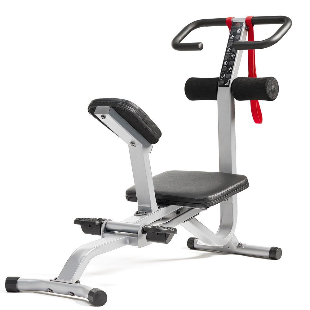 Sunny Health &amp; Fitness Stretch Training Machine in Light Grey, , large