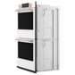 KitchenAid 30" Smart Double Wall Oven with Assisted Cook Cycles in Porcelain White, , large
