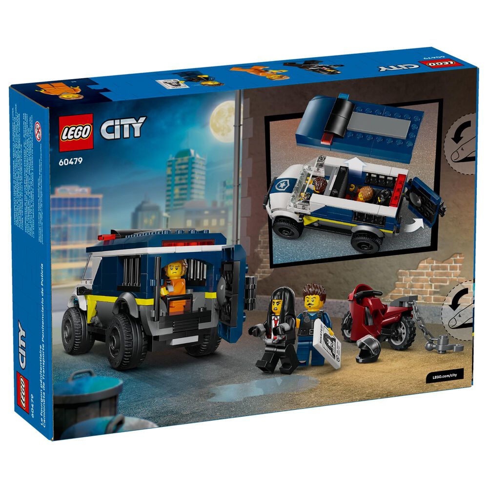 LEGO City Police Prisoner Transport Van Building Set, , large