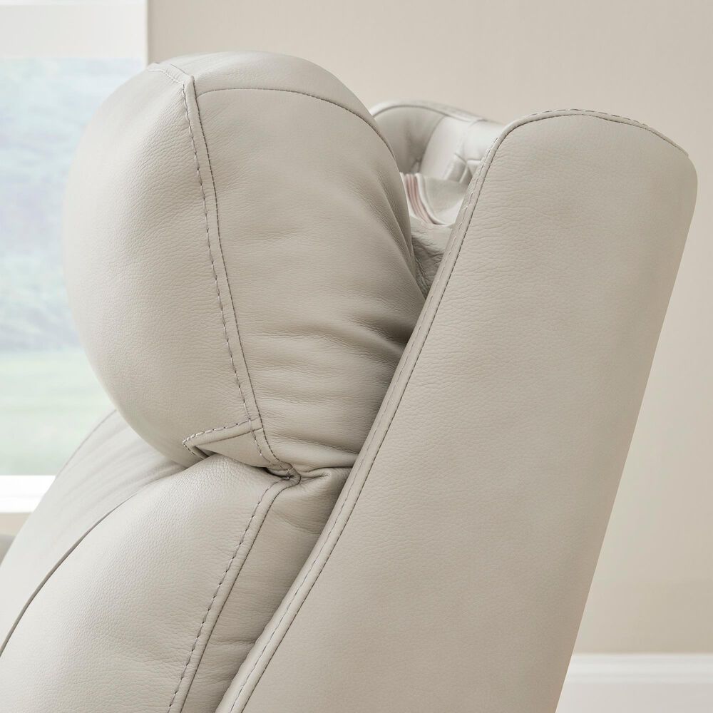 Kelsey Nosal Pincara Power Auto Glide Recliner with Adjustable Headrest in Bone, , large