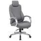 Regal Co. Executive Chair with Gray Cushion in Silver, , large