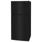Frigidaire 18.3 Cu. Ft. Top Freezer Refrigerator with Reversible Doors in Black, , large