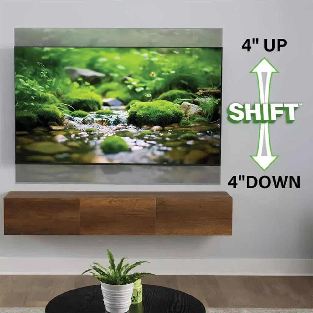 Sanus Advanced Full-Motion 4D + Shift TV Wall Mount for TVs 42&quot;-90&quot;, , large