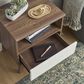 Modway Envision 1 Drawer and Shelf Nightstand in Walnut White, , large