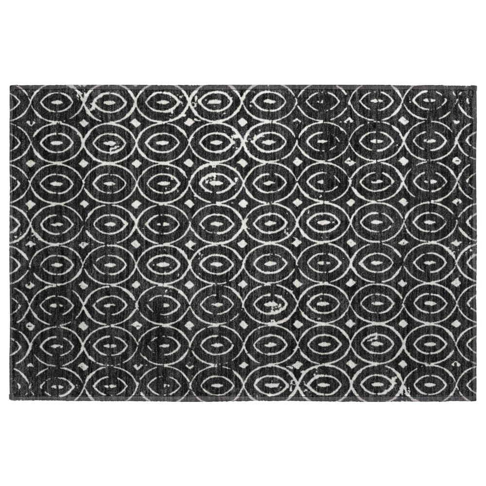 Dalyn Rug Company The Reserve TR12 Black 2"6" x 3"10" Indoor/Outdoor Area Rug, , large