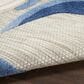 Nourison Aloha ALH33 7"10" x 10"6" Blue and Grey Indoor/Outdoor Area Rug, , large