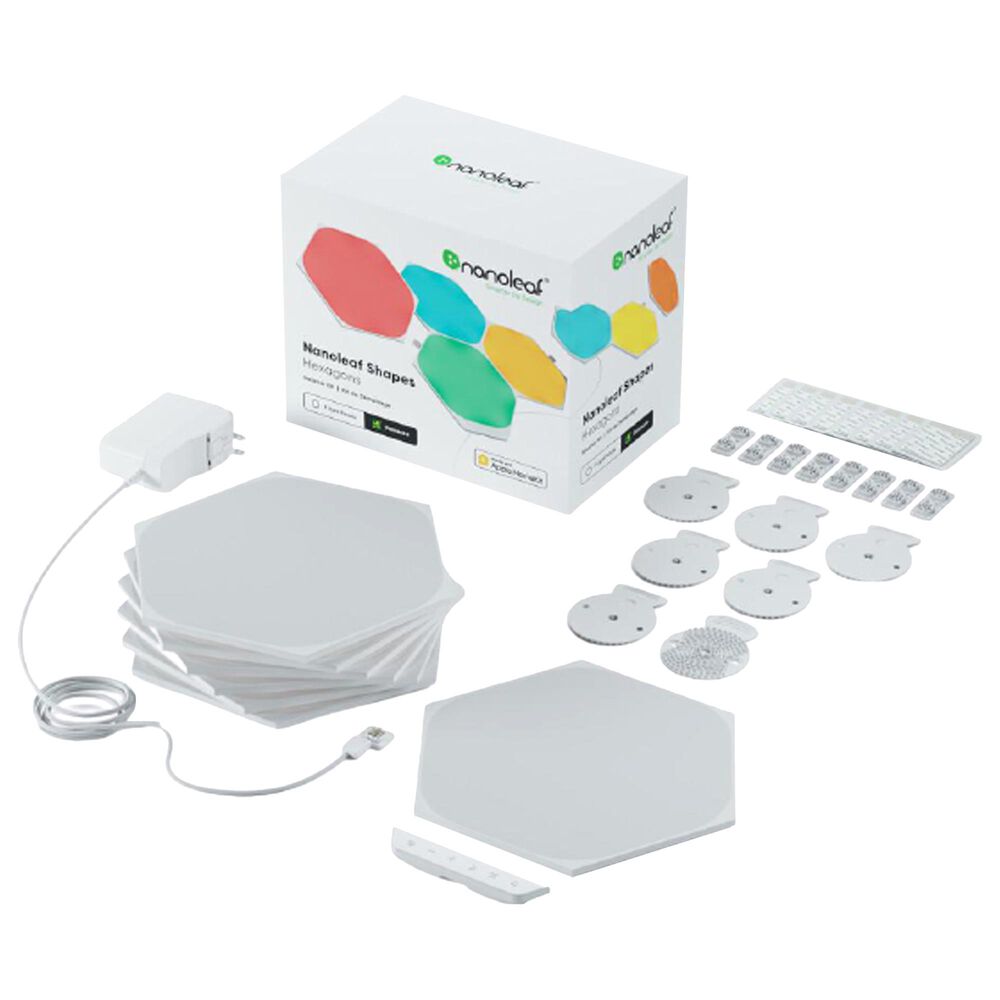 Nanoleaf Shapes Hexagon Smarter Kit - Set of 7, , large