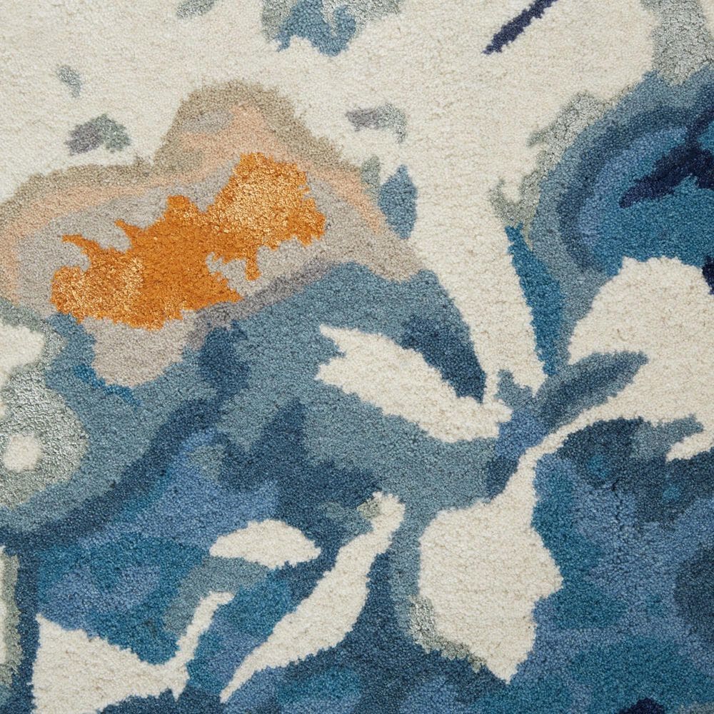 Feizy Dafney 8&#39; x 10&#39; Blue Area Rug, , large