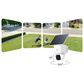 eufy E30 Outdoor SoloCam Security Camera with Solar Panel in White, , large