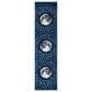 Safavieh Carousel Outer Space 2" x 8" Navy and Grey Kids Runner, , large