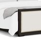 Shannon Hills Lydia King Upholstered Bed in Dark Cabernet, , large