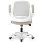 HOMLUX Swivel Ergonomic Office Chair with Flip Up Arms in Beige, , large