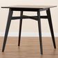 Baxton Studio Leena Counter Height Pub Table in Black, , large