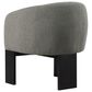 Coaster Valdez Barrel Back Accent Chair in Mushroom, , large