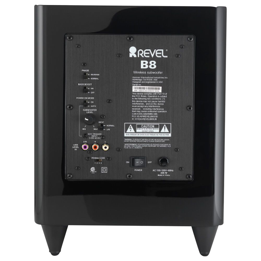 Revel 8&quot; Wireless Subwoofer in Black, , large