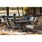 GatherCraft 7-Piece Dining Set in Splendor Denim, , large