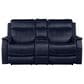 Steve Silver Valencia Power Recliner Console in Ocean Blue, , large