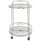 Uttermost Spritz Bar Cart in Polished Chrome, , large