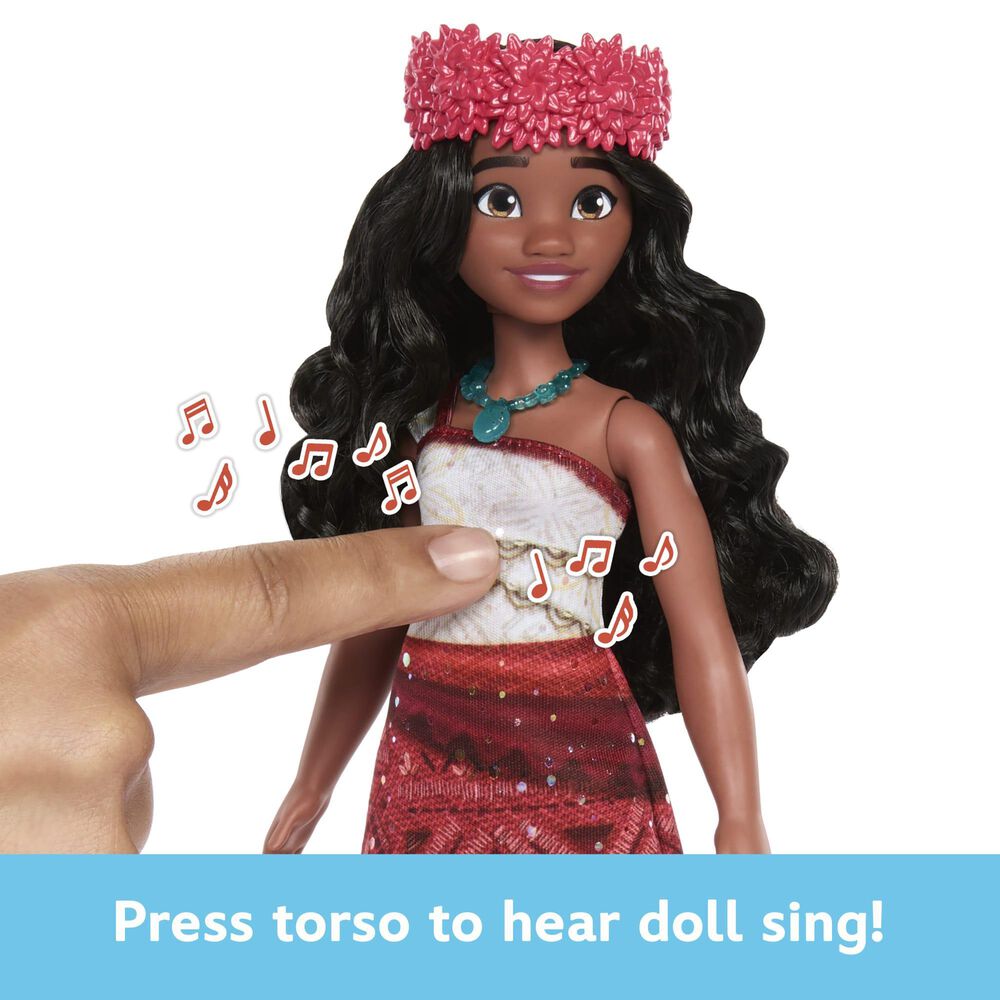 Disney Princess Singing Adventure Moana Doll and Accessories, , large