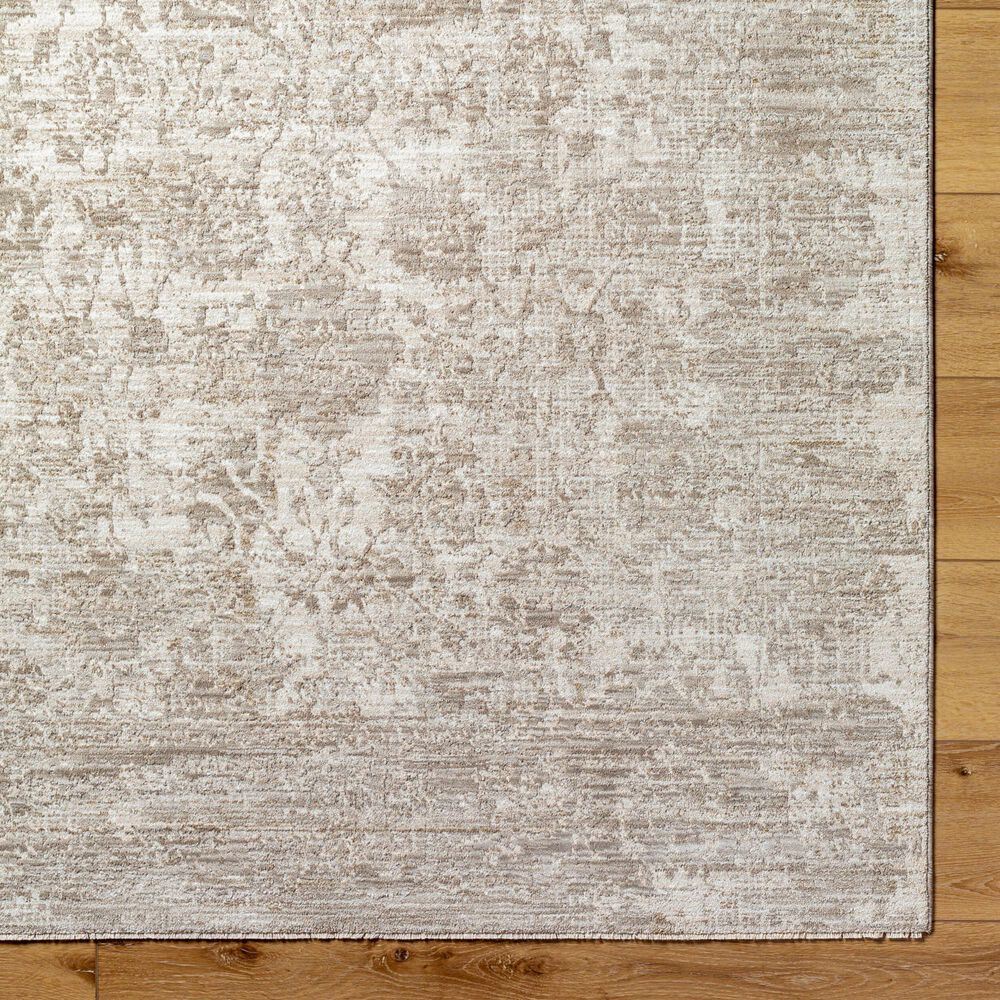 Surya Masterpiece Cream, Medium Gray and Light Gray 7'10" x 10'2" Area Rug, , large