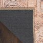 Nourison Vintage Washables Coral and Mint 9" x 12" Area Rug, , large