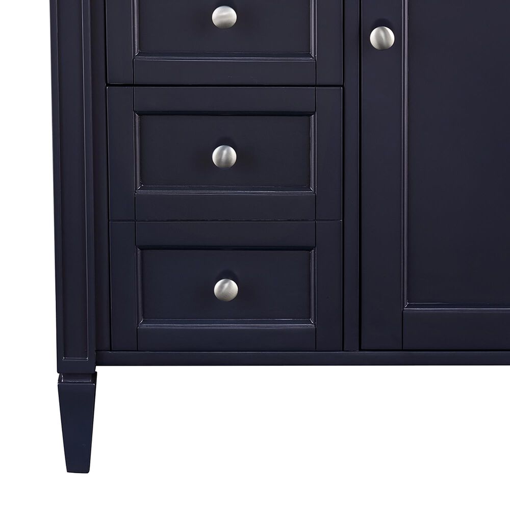 James Martin Vanities Brittany 30&quot; Single Bathroom Vanity in Victory Blue with 3 cm Ethereal Noctis Top and Rectangle Sink, , large