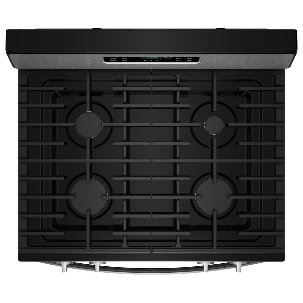 Whirlpool 5.1 Cu. Ft. Gas Range with Crispy Mode and Dishwasher Safe Grates in Stainless Steel, , large