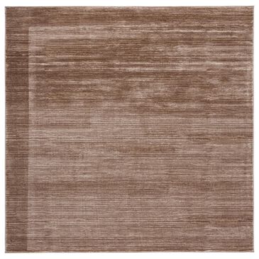 Safavieh Vision 3" Square Light Brown Area Rug, , large